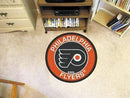 Roundel Mat Round Rugs NHL Philadelphia Flyers Roundel Mat 27" diameter FANMATS