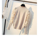 Ruffled Sleeves Designer Inspired Sweater