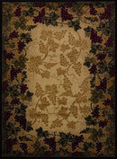 Rugs Accent Rugs 22" x 26" x 0.4" Multi Polypropylene Accent Rug 6629 HomeRoots