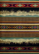 Rugs Accent Rugs 22" x 26" x 0.4" Multi Polypropylene Accent Rug 6677 HomeRoots