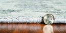 Rugs All Modern Rugs - 102" X 138" X 0.'25" Grey Viscose Rug HomeRoots