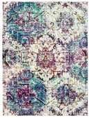 Rugs Aqua Rug - 22" x 36" x 0.3 Natural Olefin Accent Rug HomeRoots