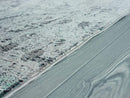 Rugs Area Rugs On Sale - 64" x 94" x 0.2" Turquoise Polyester Area Rug HomeRoots