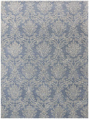 Rugs Area Rugs On Sale - 8" X10" X 0.5" Blue Wool Area Rug HomeRoots
