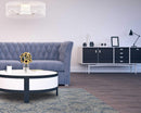 Rugs Area Rugs On Sale - 8" X10" X 0.5" Blue Wool Area Rug HomeRoots