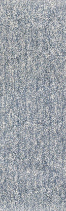 Rugs Bathroom Runner Rug - 2'3" x 7'6" Runner Polyester Slate Heather Area Rug HomeRoots