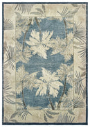 Rugs Bedroom Rugs - 118" x 158" x 0.3" Blueberry Polyester/Olefin Rug HomeRoots
