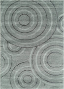 Rugs Bedroom Rugs - 31" x 81" x 0.79" Grey Polyester/Olefin Runner Rug HomeRoots