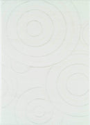 Rugs Bedroom Rugs - 31" x 81" x 0.79" White Polyester/Olefin Runner Rug HomeRoots