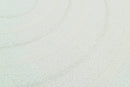 Rugs Bedroom Rugs - 31" x 81" x 0.79" White Polyester/Olefin Runner Rug HomeRoots