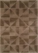 Rugs Best Rugs 63" x 90" x 0.79" Beige Polyester/Olefin Area Rug 31 HomeRoots