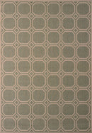Rugs Big Area Rugs - 31" x 50" x 0.2" Green Polypropylene/Olefin Oversize Rug HomeRoots