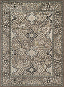 Rugs Big Area Rugs - 94" x 126" x 0.3" Taupe Olefin Oversize Rug HomeRoots