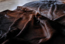 Rugs Black and White Rug - 72" x 84" Black and White, Cowhide - Rug HomeRoots