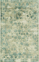 Rugs Blue Area Rugs - 5' x 7' Viscose Sand/Blue Area Rug HomeRoots