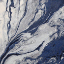 Rugs Blue Area Rugs - 7'10" x 10'10" Polypropylene Blue Area Rug HomeRoots