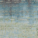 Rugs Blue Area Rugs - 7'10" x 10'10" Polypropylene Blue/Green Area Rug HomeRoots