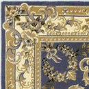 Rugs Blue Area Rugs - 7'7" x 10'10" Polypropylene Blue Area Rug HomeRoots