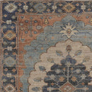 Rugs Blue Rug - 102" X 138" X 0.'25" Blue Jute / Polyester Rug HomeRoots