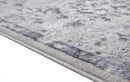 Rugs Blue Rug - 23" x 36" x 0.39" Blue Polyester/Olefin Accent Rug HomeRoots