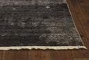 Rugs Blue Rug - 24" X 96" X 0.'5" Blue Polypropylene Rug HomeRoots