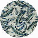 Rugs Blue Rug - 30" X 50" X 0.'5" Grey/Blue Wool Rug HomeRoots