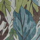 Rugs Blue Rug - 63" X 91" X 0.'5" Blue Polypropylene Rug HomeRoots
