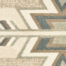 Rugs Brown Area Rugs - 63" x 90" x 0.31" Light Brown Polypropylene Area Rug HomeRoots
