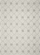 Rugs Cheap Area Rugs 27" X 45" Wool Ivory Area Rug 3374 HomeRoots