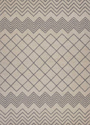 Rugs Cheap Area Rugs 3'3" x 5'3" Wool Ivory Area Rug 3794 HomeRoots