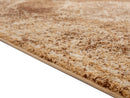 Rugs Cheap Rugs - 31" x 86" x 0.37" Light Brown Olefin Frieze Runner Rug HomeRoots