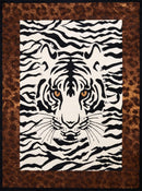 Rugs Cheap Rugs 63" x 86" x 0.31" Multi Polypropylene Area Rug 9513 HomeRoots