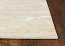 Rugs Cheap Rugs For Sale - 39" X 63" X 0.'5" Ivory Wool / Viscose Rug HomeRoots