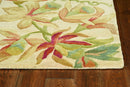 Rugs Cheap Rugs For Sale 93" X 114" X 0.'5" Ivory Wool Rug 5484 HomeRoots