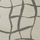 Rugs Cheap Rugs Online - 94" X 126" X 0.'5" Ivory Microfiber Rug HomeRoots