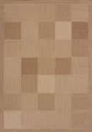 Rugs Clearance Rugs - 31" x 50" x 0.2" Brown Polypropylene/Olefin Accent Rug HomeRoots