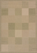 Rugs Clearance Rugs - 31" x 50" x 0.2" Green Polypropylene/Olefin Accent Rug HomeRoots