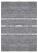 Rugs Contemporary Rugs 39" x 59" x 1.2" Grey Microfiber Polyester Mat Rug 1568 HomeRoots