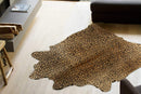 Rugs Cow Rug - 60" x 84" Cheetah Cowhide - Area Rug HomeRoots