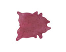 Rugs Cow Rug - 60" x 84" Fuchsia Cowhide - Area Rug HomeRoots