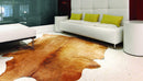 Rugs Cow Rug - 60" x 84" Tan Cowhide - Area Rug HomeRoots