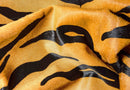 Rugs Cow Rug - 72" x 84" Tiger Chocolate On Natural, Cowhide - Rug HomeRoots
