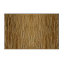 Rugs Cow Rug - 96" x 120" Tan Linear, Cowhide Stitched - Area Rug HomeRoots
