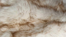 Rugs Cow Skin Rug - 24" x 36" x 1.5" Gradient Tan Faux Sheepskin - Area Rug HomeRoots