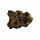 Rugs Cow Skin Rug - 24" x 36" x 1.5" x 2" Fox Sheepskin Single Long-Haired - Area Rug HomeRoots