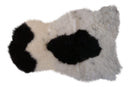 Rugs Cow Skin Rug - 24" x 36" x 1.5" x 2" Spotted Sheepskin Single Short-Haired - Area Rug HomeRoots