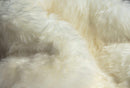 Rugs Cow Skin Rug - 96" x 72" x 2" Natural Octo Sheepskin - Area Rug HomeRoots