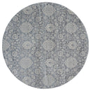 Rugs Cream Area Rug 94" x 94" x 0.31" Cream Olefin Round Rug 8294 HomeRoots