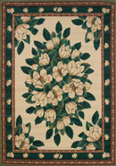 Rugs Decor Rugs 47" x 63" x 0.3" Cream Polypropylene Accent Rug 9631 HomeRoots