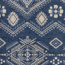 Rugs Denim Rug - 7'10" x 11'2" Polypropylene Demin Area Rug HomeRoots